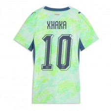 Sveits Granit Xhaka #10 Bortedrakt Kvinner VM 2026 Kortermet